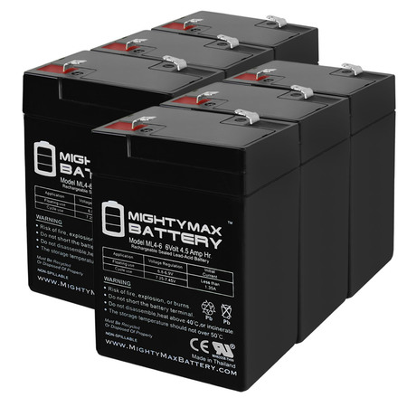 MIGHTY MAX BATTERY ML4-6MP687210427256